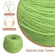 thumbnail image 3 of Uxcell Cuerda de Yute Natural de 100 Metros, Cuerda de Yute de 3 mm, Cuerda de Yute para Manualidades, Envoltura de Regalos, Decoración, Empaque, Jardinería, Soporte para Plantas, Verde Claro, 3 of 6