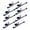 Blue, variant on Mega Cargo Control 2" x 30' Ratchet Heavy Duty Tie Down Straps with Black Flat Hooks, 3,333 lbs WLL, Cargo Securement Straps for Flatbed Trucks, Trailers & Equipment, 2 Pack, Pink