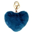 thumbnail image 1 of Coofit Key Chain Fashion Heart Shape Pom Pom Handbag Pendant Purse Charm Phone Charm, 1 of 6