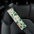 thumbnail image 5 of WYYP Flowers Leaves Annabel Kidston Car Seat Belt Cover Protects Neck and Shoulder 2Pcs, 5 of 6