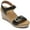 Black, variant on Rockport Briah Ii Two-Band Women's Sandals & Flip Flops White Leather Size 8.5 W