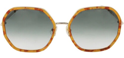 Kate Spade New York HAVANA GOLD Women's Full Rim Square Sunglasses
