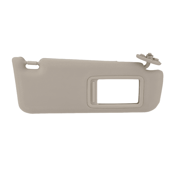 Right Passenger Side Sun Visor For Toyota Camry 2012 2013 2014 2015 2016 2017 With Vanity Mirror Replacement OEM 74320-06610-B1-beige