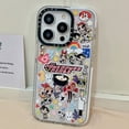 thumbnail image 3 of Funda De Teléfono De Tres Niñas De Dibujos Animados Compatible Para iPhone14/13/12/11/Pro/Max Protectora De Acrílico Duro A Prueba De Golpes, 3 of 3