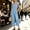 Light Blue, variant on Womens Solid Collared Sleeveless Jumpsuit Front Zip Cropped Wide Leg Romper with Side Pockets for Casual Daily Wear Light Blue XL(XL)