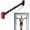 Red, variant on Adjustable Doorway Pull-Up Bar for Home Gym – No Screws Installation – 440 lbs Capacity – Anti-Slip with Level Meter, New Gear Lock