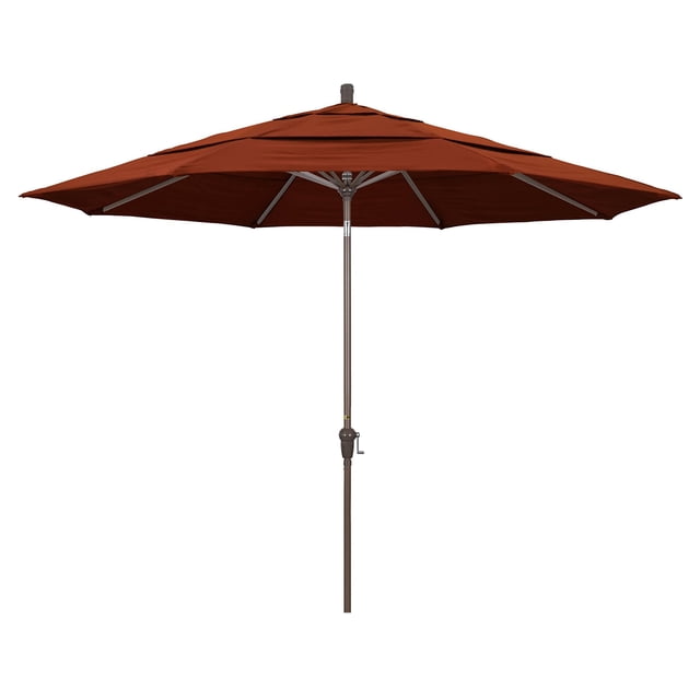 California Umbrella Parasol de Patio 11 Pieds en Brique