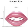 thumbnail image 2 of Lady Of Luck Lip Buoy, Inflatable Giant Lip Float Water And Beach Games For Child And Adult For Pool Party Hy, 2 of 5