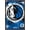 Mahogany Framed Version, variant on NBA Dallas Mavericks - Maximalist Logo 23 Wall Poster, 22.375" x 34"