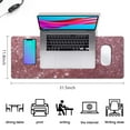 thumbnail image 5 of Enhance Your Productivity with XXL Desk Pad & Pink Mouse Pad - 31.5x11.8 Inches Desk Mat with 3 Levels for Keyboard, Perfect for Home Office, 5 of 7
