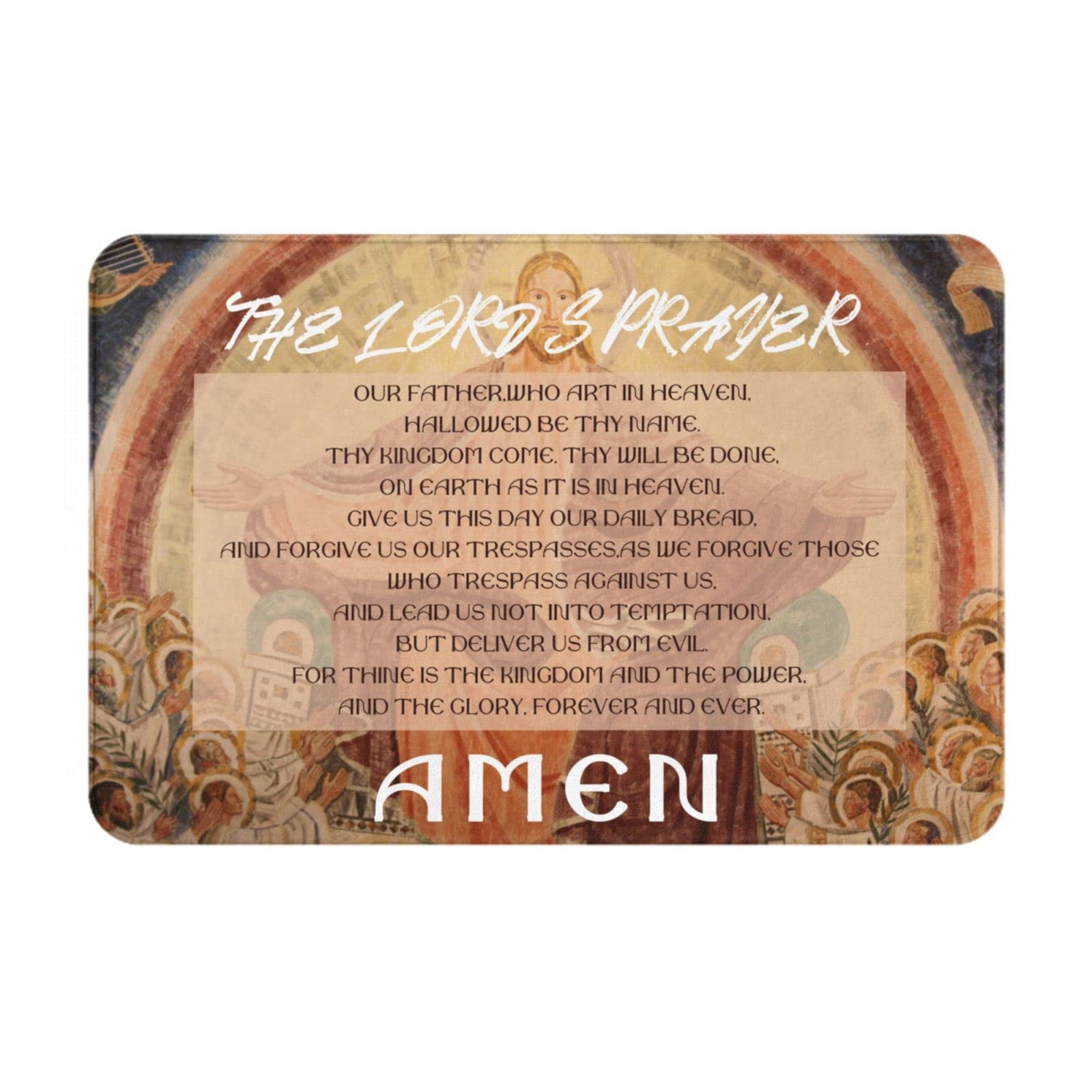 VIVACITE Prayer Mat Christian Gifts for Women Men Faith Religious