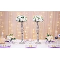 Free Shipping! Wedding Centerpiece for Tables 22" Tall Silver Metal ...