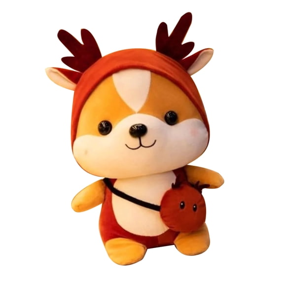 Muñeco de peluche de animal, juguete de peluche de ardilla de dibujos animados, muñeco de peluche de ardilla linda, juguete de animal de peluche encantador, diseño de última generación