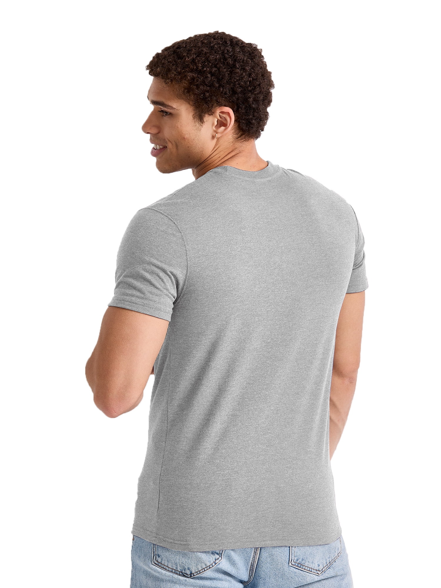 Hanes Originals Men's Lightweight Cotton Short Sleeve Crewneck T-Shirt, Sizes S-3XL