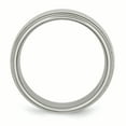 thumbnail image 2 of Stainless Steel Grooved and Beaded 8mm Polished Band, 2 of 6