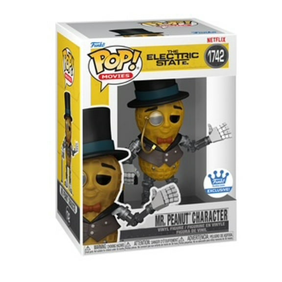 Funko Pop Mr. Peanut Character Vinyl Figure The Electric State