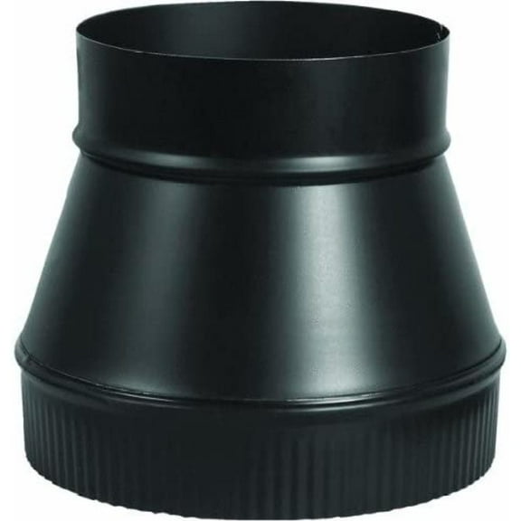 Imperial Manufacturing Group BM0062 6" X 8" Black Matte Increaser