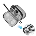 thumbnail image 5 of Unique Bargains Electronic Organizer Cable Double Layers Portable Pouch Black Large, 5 of 6