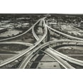 thumbnail image 2 of Quillen, Donnie 18x13 White Modern Wood Framed Museum Art Print Titled - Highway Crossing, 2 of 4