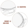 thumbnail image 2 of KAKOWELY Durable PC Watch Protective Case with Rhinestone Design for Fossil Gen 5 The Carlyle HR Easy to,1.57"X1.57"X0.39", 2 of 4