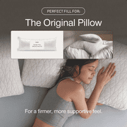 Coop Sleep Goods Original Memory Foam Pillow Refill, Firm Density- 1/2LB - Extra Oomph - GREENGUARD Gold and CertiPUR-US certified
