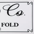 thumbnail image 4 of Wall Decor with Cursive Laundry Co Typography, Brown and White, 4 of 5