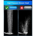 thumbnail image 3 of Shower Head with High Pressure Hose - Water Saving Anti-Limescale Shower Head Rain Shower with 5 Types, 3 of 4