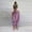 Purple, variant on Jumpsuit for Toddler Girls Sleeveless Wide Leg Romper Pants with Pockets Toddler Girl Summer Clothes 18-24 Months
