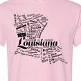 thumbnail image 4 of Inktastic Louisiana Word Salad T-Shirt, 4 of 5