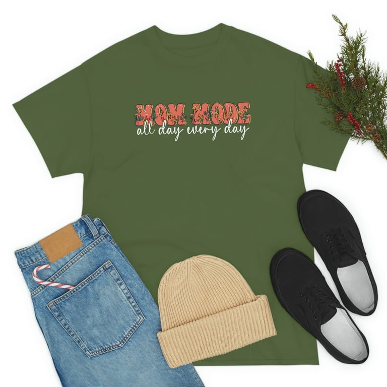 FamilyLoveShop LLC Mom Mode All Day Every Day Shirt, Vintage Boho Flowers  Shirt For Mom, Mother's Day Shirt, Mama Shirt, Gift for Mom, Best Mother's  Day Gift 