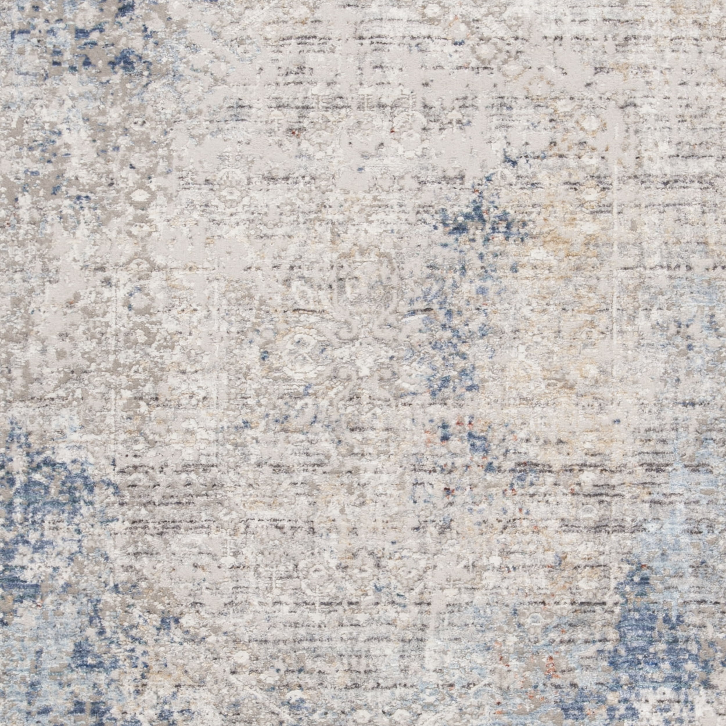SAFAVIEH Dream Jessamine Distressed Area Rug, Grey/Blue, 5' x 8'