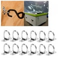 thumbnail image 4 of Ganchos de anclaje de remolque para remolque de coche, anillo en D, amarre seguro, para camiones, RV, campistas, furgonetas, Atv, Suv, barco, 4 of 8