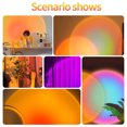 thumbnail image 5 of Smart 16 Colors LED Sunset Projection Lamp APP and Remote Control - black, 5 of 7