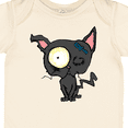 thumbnail image 4 of Inktastic Goth Animals Pets Black Cat Boys or Girls Baby Bodysuit, 4 of 5