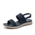 thumbnail image 1 of Elegant Summer Sandals Rhinestone Flat Beach Shoes, 1 of 3