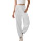 thumbnail image 4 of Moda Mujer Damas Casual Elástico Damas Cintura Bolsillos sueltos Pantalones sólidos Fridja  nalpqowj4810, 4 of 7