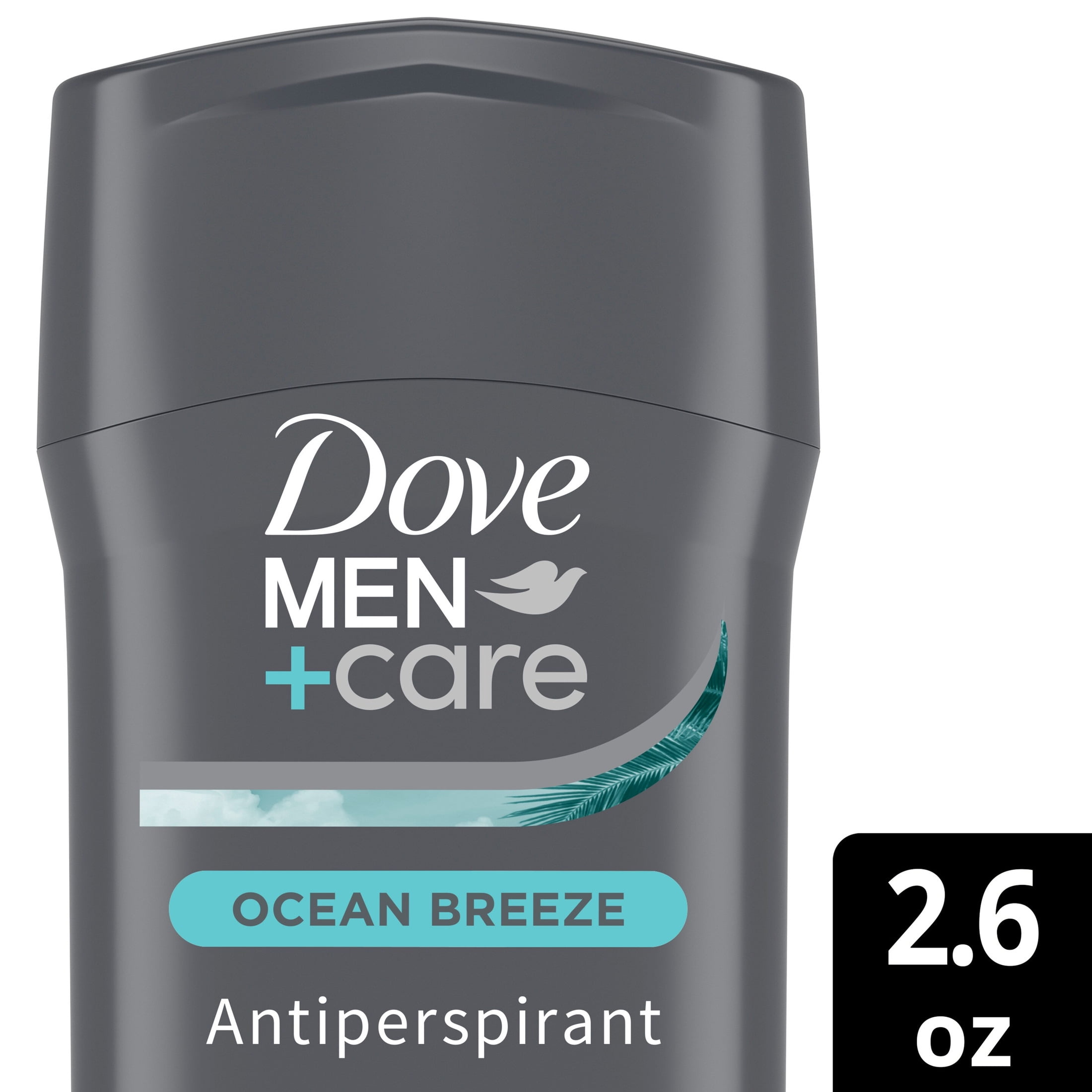 Dove Men+Care Invisible Solid Stick Maximum Protection Ocean Breeze 96-Hour Sweat Defense, 2.6 oz
