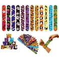 thumbnail image 3 of Pulseras Slap divertidas para Halloween, accesorios de fiesta de calabaza, murciélago, fantasma, fiesta de trucos o trato, regalos para niños, Feliz Día de Halloween, 2023, 3 of 4