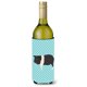 thumbnail image 1 of "Treasures Hampshire Pig Blue Check - Abrazo decorativo para botellas, 750 ml, multicolor" Caroline's Treasures BB8113LITERK, 1 of 1