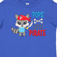 thumbnail image 3 of Inktastic Pops' Little Pirate Cute Raccoon with Sword Boys or Girls Baby T-Shirt, 3 of 4