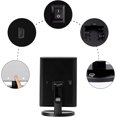 thumbnail image 4 of Miroir de Meuble-Lavabo Portable à LED Petit Paysage d'Hiver Pliage en Plastique Gros Plan Miroir de Maquillage avec Lumières Écran Tactile Grossissement pour Fille Adolescente Cadeau Femme, 4 of 5