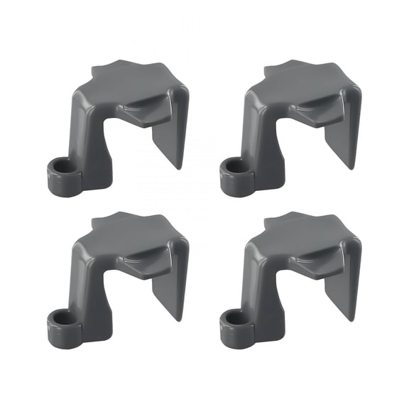 LADYGYM 4 Pack Pontoon Boat Square Rail Fender Clips Boat Fender Hangers