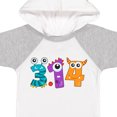 thumbnail image 4 of Inktastic Monsters Like Pi Pi Day Numbers Boys or Girls Baby Bodysuit, 4 of 5