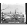 thumbnail image 2 of Historic Framed Print, Solvay Process Co.'s plant, Syracuse [i.e. Solvay], N.Y. - 2, 17-7/8" x 21-7/8", 2 of 9