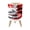 Color 1, variant on Small Trash Can with Lid Illuminated Stained Glass Sunset Sea Scene 1.8 Gallon Dog Proof Trash Can Round Garbage Can Waste Bin Wastebasket for Bathroom Bedroom Living Room