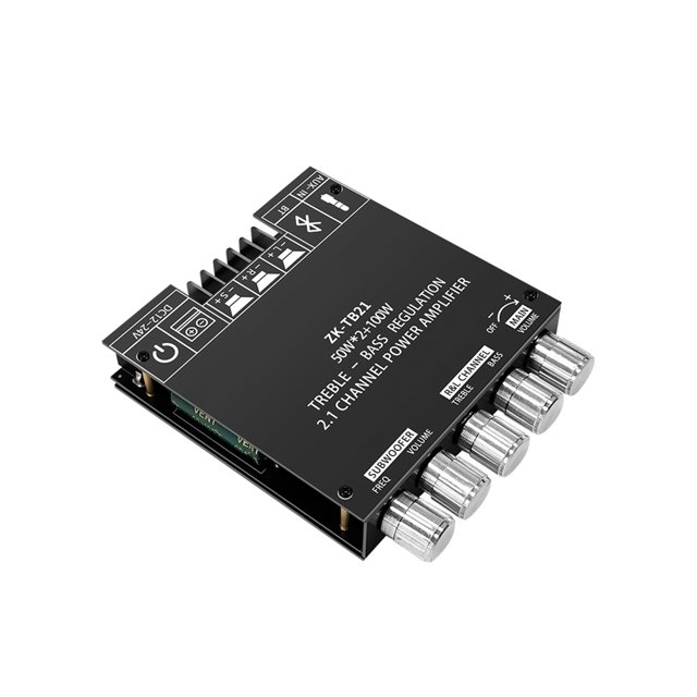 Matsuzay Receptor de señal Amplificador de audio Tablero estéreo Amplificadores de potencia Accesorios para el hogar Instalación práctica Sistemas de cine en casa