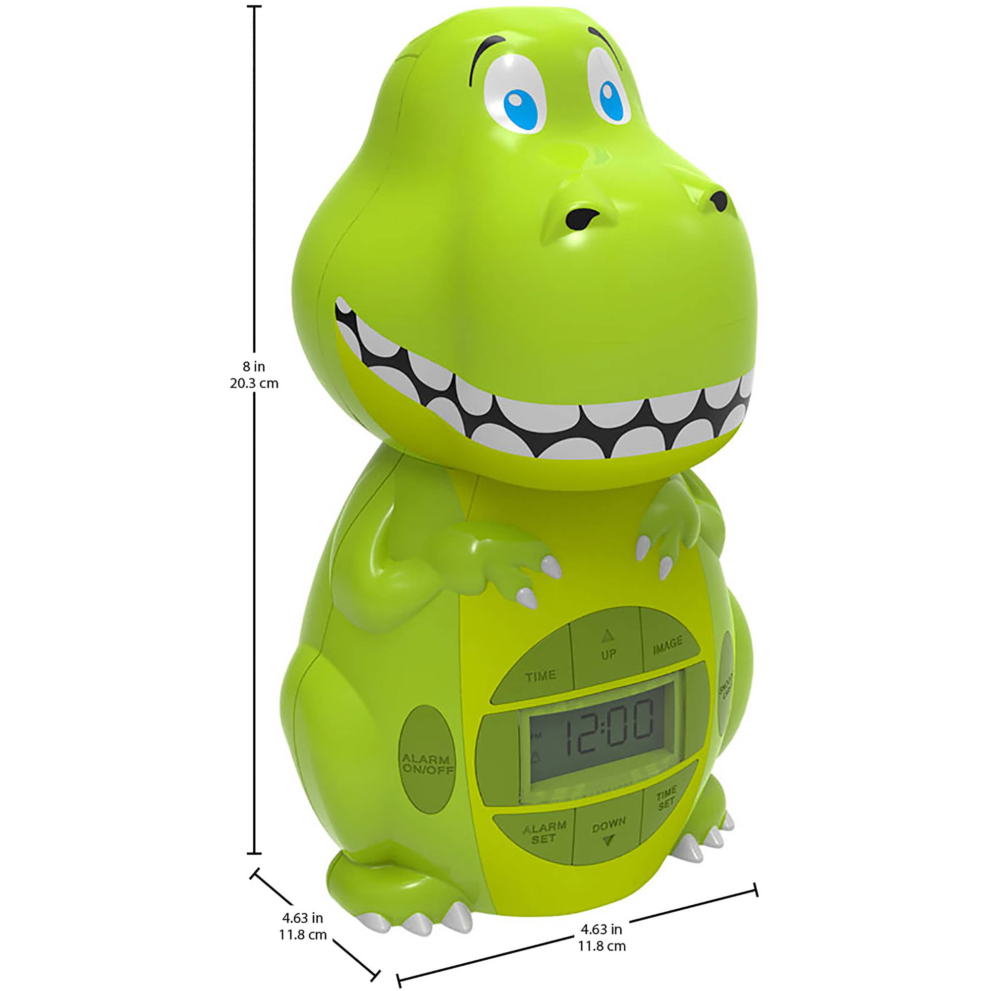 Dinosaur Rascals Good Quality Time Teacher Alarm Clock New Boxed 