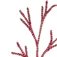 thumbnail image 2 of Melrose 29" Red Striped Branch Christmas Decoration, 2 of 3