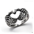 thumbnail image 2 of ER Anillo de mano Hell Ghost, anillo retro de moda para hombres y mujeres con personalidad dominante (compre uno y llévese otro gratis) Talla S oso de fresa Electrónica, 2 of 4