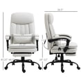 thumbnail image 4 of Vinsetto Office Chair with Vibration Massage, Swivel Desk Chair, Heated Reclining Computer Chair, 4 of 9